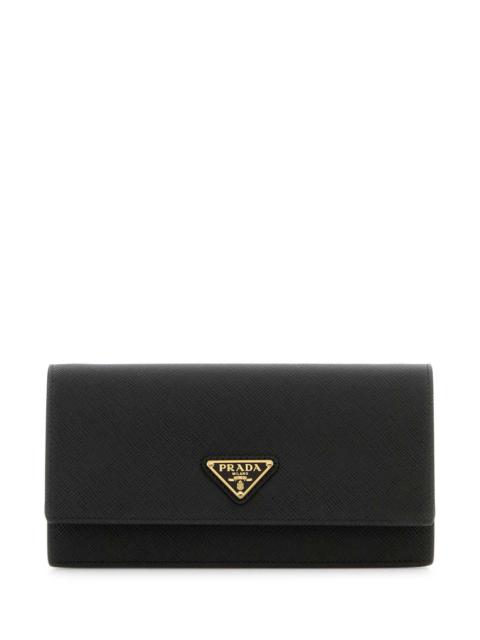 Prada Prada Women Black Leather Clutch