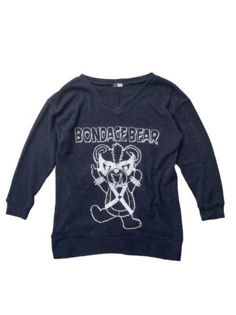 Other Designers Glad News “Bondage Bear” sweater