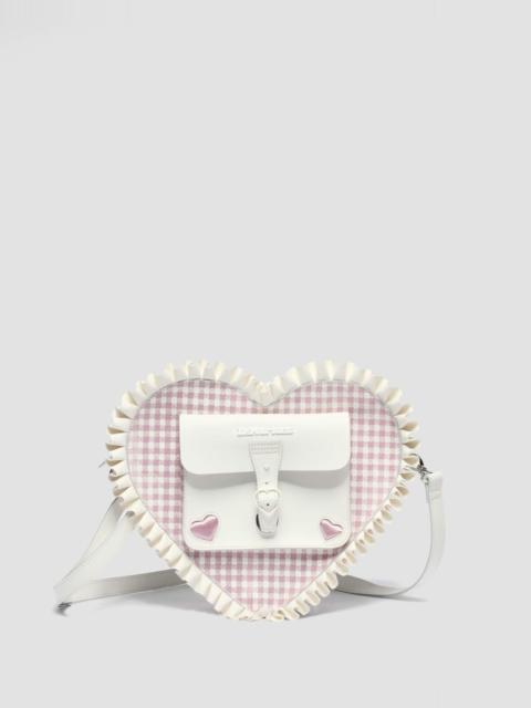 Dr. Martens HEART BACKPACK Frilled Gingham Leather Bag