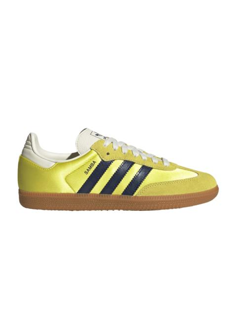adidas Wmns Samba OG 'Shock Yellow Night Indigo'