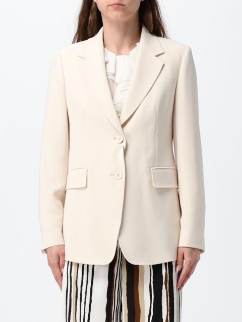 Max Mara Studio Max Mara Studio Women Crepe Single Breasted Blazer Max Mara Studio