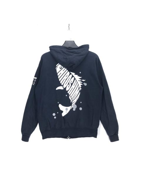 Other Designers Sportswear - Hiroshima Fish Big Logo Zip Up Hoodie #2720-15