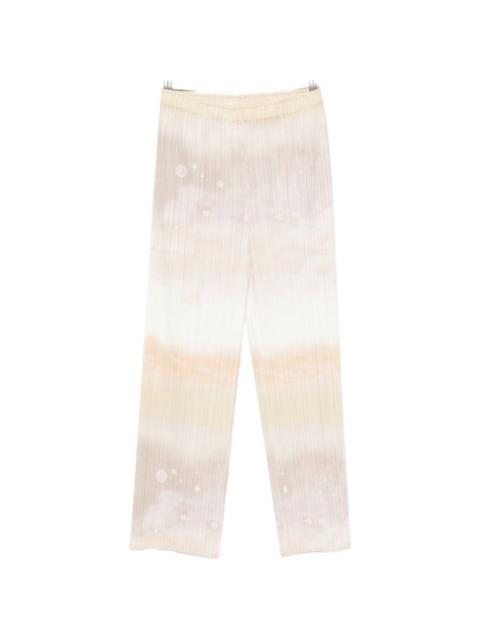 Pleats Please Issey Miyake Pleats Please Issey Miyake Women Pleated Trousers