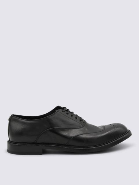 Dolce & Gabbana Flat Shoes Blacks And Greys