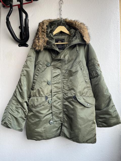AVIREX ALPHA INDUSTRIES N-3B BOMBER FLIGHT JACKET USA