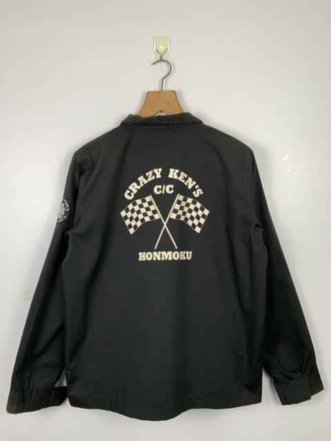 Other Designers Vintage Crazy Kent Racing Parkas Big Logo J0558