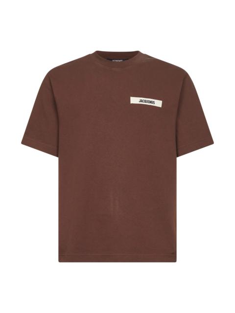 JACQUEMUS Jacquemus Men Brown The Gros Grain T-Shirt