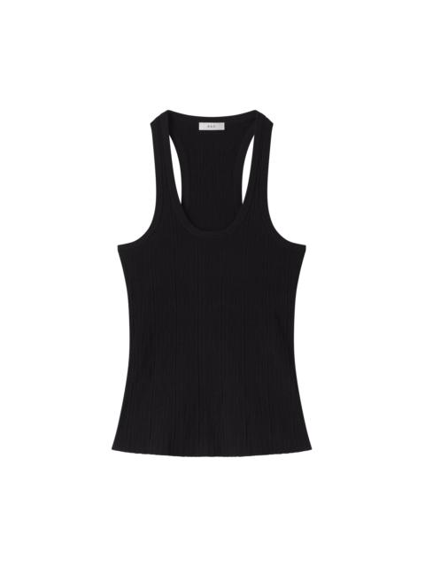 A.L.C. Iris Fine Cotton Knit Tank
