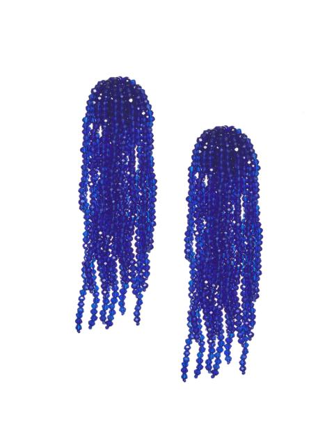 SACHIN & BABI FOUNTAIN EARRINGS - COBALT