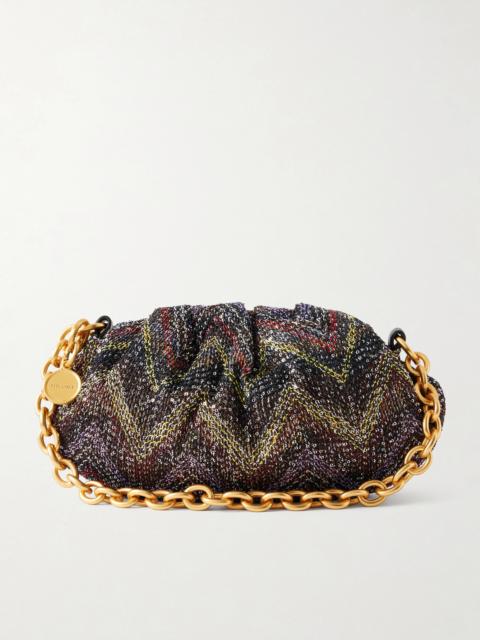 Missoni Caperdoni Small Sequined Striped Pouch