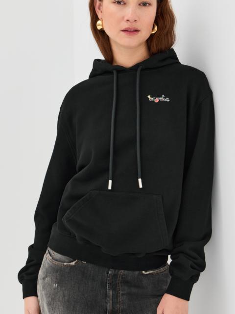 Off-White Arrow Glass Flower Hoodie