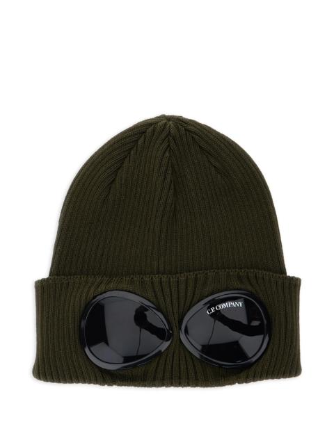 C.P. Company C.p. Company Lenses Knitted Beanie Hat