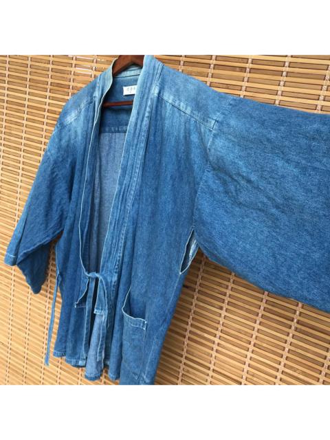 Other Designers Vintage denime japanese traditional kimono kapital style faded