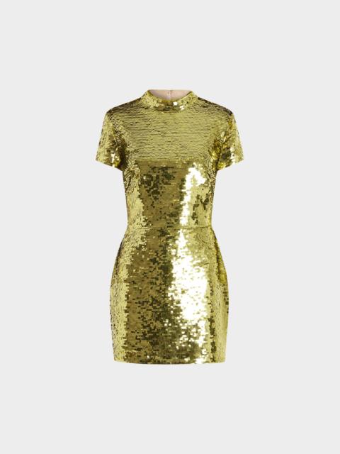 16ARLINGTON IONA MINI DRESS IN SQUARE SEQUIN