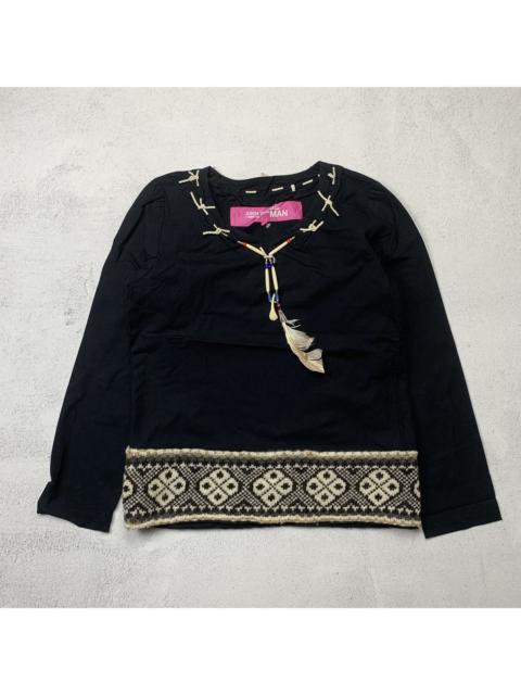 Comme Des Garçons Vintage Junya Watanabe CDG Longsleeve Tshirt