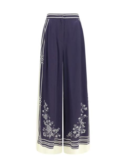 ALÉMAIS Alemais Banderra Silk Pants Ink Women