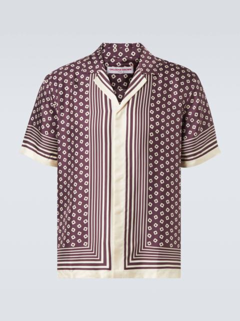ORLEBAR BROWN Maitan printed silk shirt