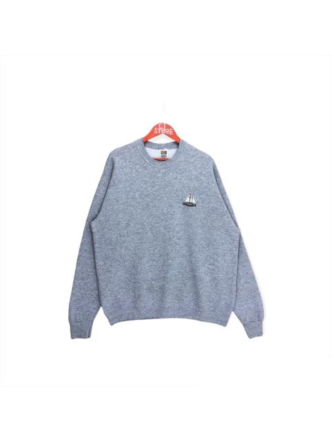 Other Designers Vintage - Vintage Naples Small Logo Embroidery Crewneck Sweatshirt