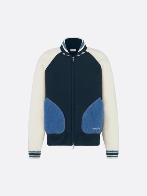 Dior Christian Dior Couture Lily of the Valley Varsity Cardigan