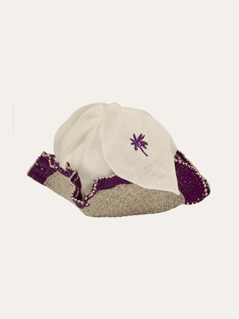 Johanna Ortiz Mushroom Mandala Mini Bread Basket Set of 4