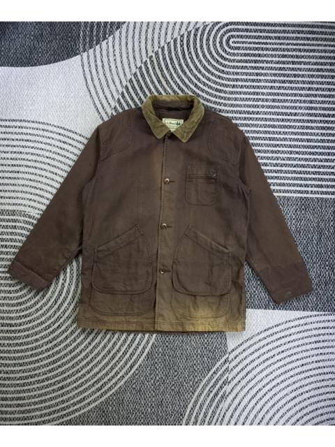 Other Designers L.L. Bean - Vintage L.L.Bean Faded Brown Cotton Chore Jacket