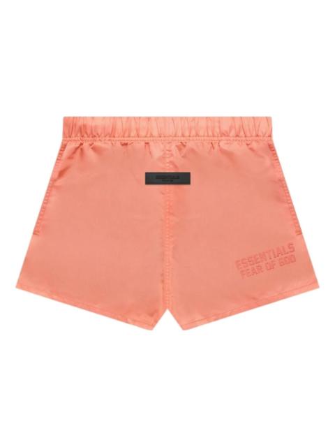 ESSENTIALS Fear of God Essentials FW22 Nylon Running Shorts Coral FOG-SS22-589