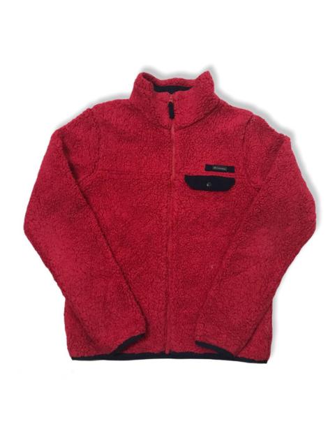 Other Designers Columbia Deep Pile Fleece Jacket