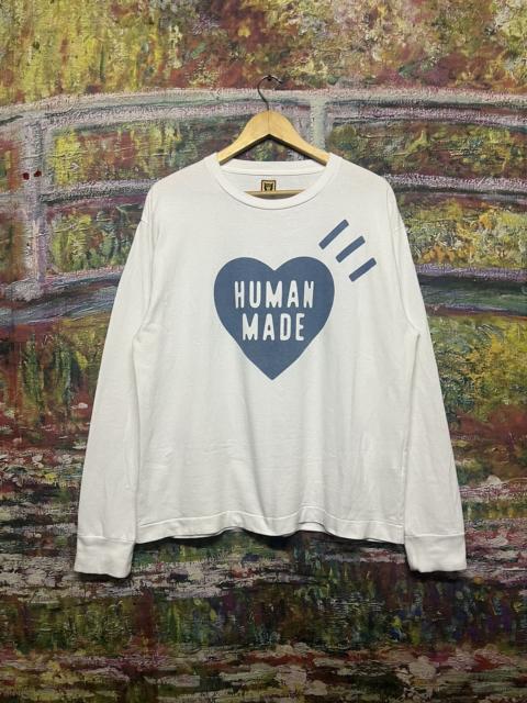 Human Made ‼️LAST DROP‼️Human Made Heart Logo Longsleeve tee