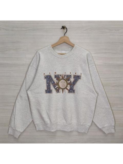 Other Designers Vintage - Vtg 90s New York Sweatshirt Large