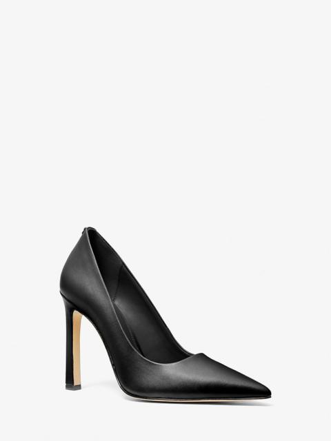 MICHAEL KORS Amara Leather Pump