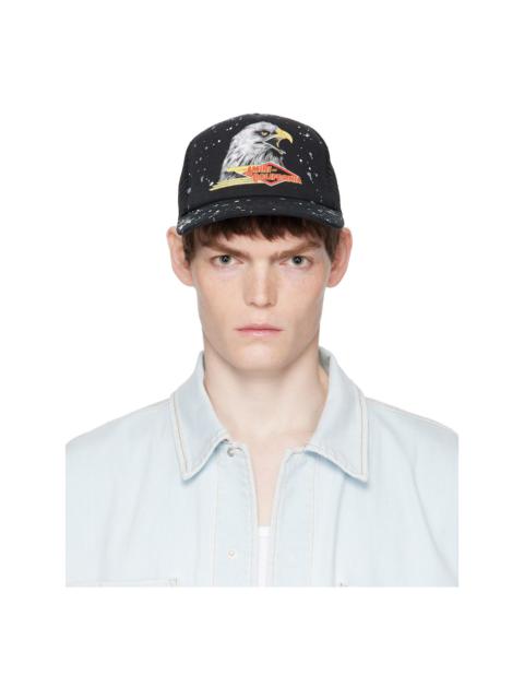 Black Vintage Trucker Cap