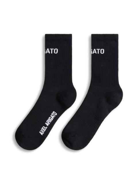 Axel Arigato Axel Arigato Arigato Logo Tube Socks in Black at Nordstrom