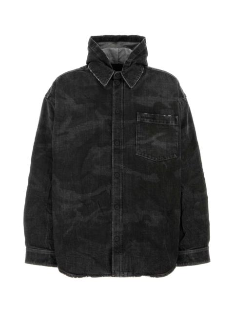 BALENCIAGA Balenciaga Men Black Denim Jacket