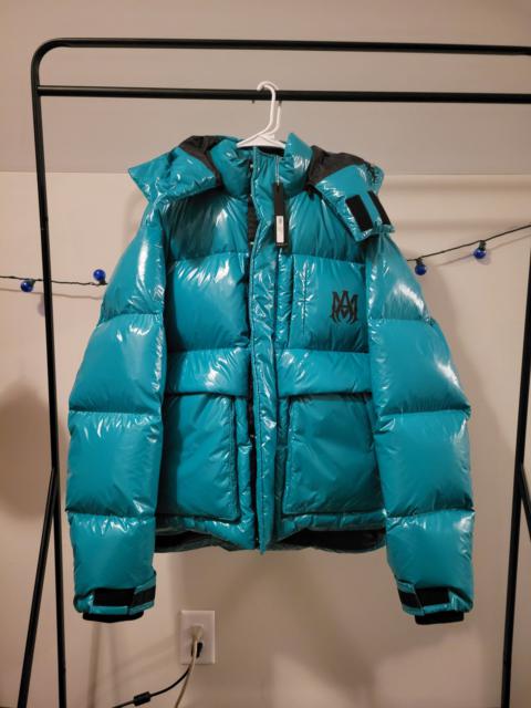 AMIRI Amiri Teal Down Puffer Jacket XXL