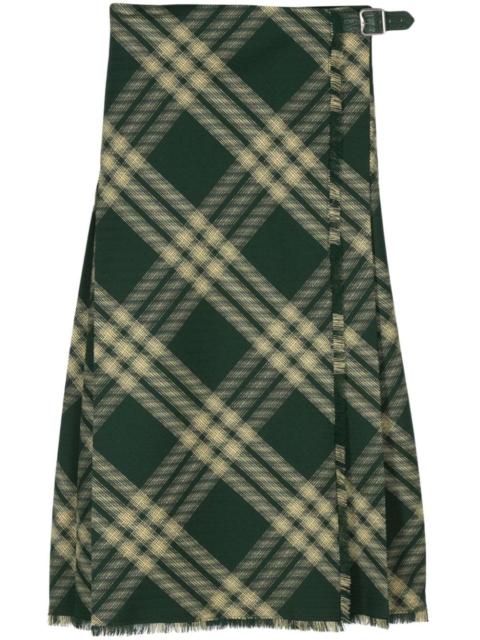 Burberry Burberry Checkered Skirt