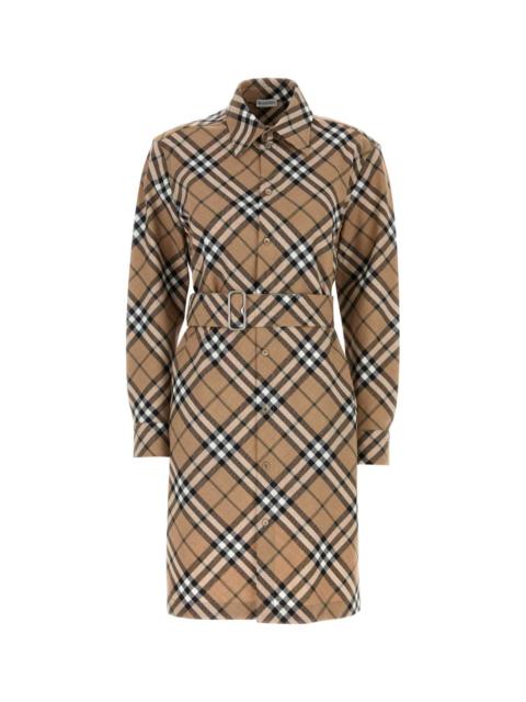 Burberry Burberry Women Embroidered Jersey Shirt Dress