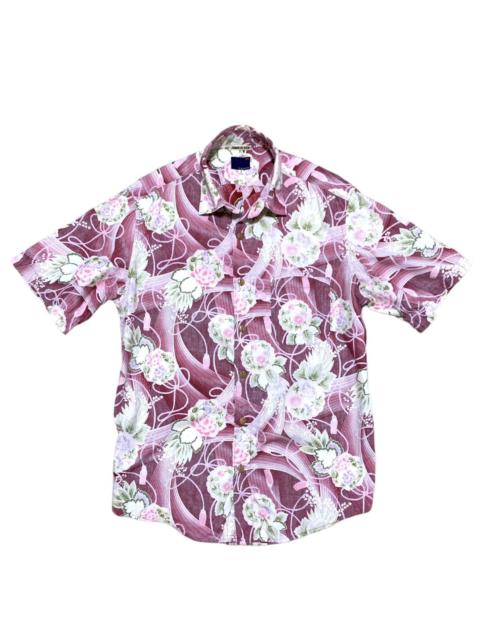 Other Designers Takeo Kikuchi Reverse Fabric Beach Wear Wooden Button