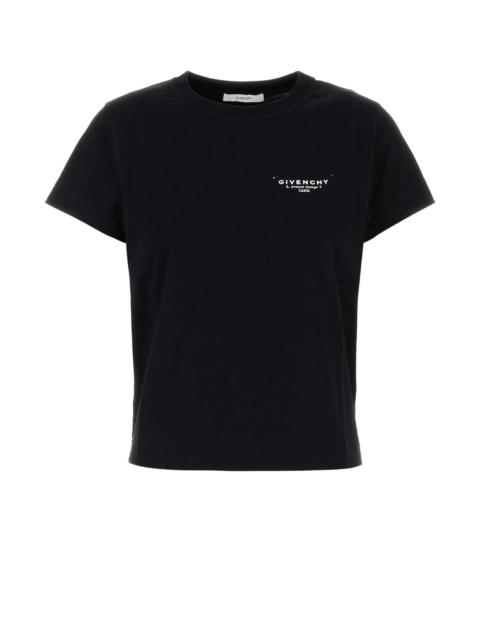 Givenchy Givenchy Women Black Cotton T-Shirt
