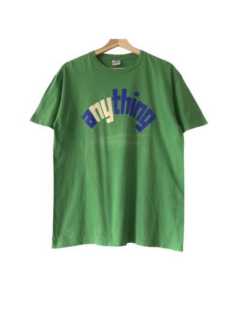 Other Designers Anything - Authentic Y2K A New York Thing aNYthing Big Script Logo Tee