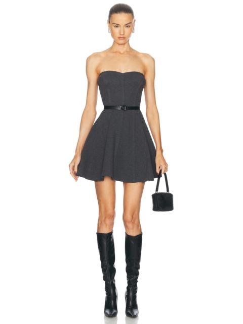 NORMA KAMALI Strapless Grace Mini Dress