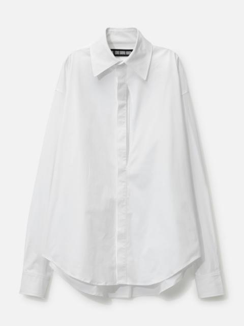LGN LOUIS GABRIEL NOUCHI LS SHIRT WITH ASYMMETRICAL OPENING