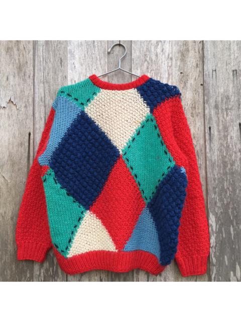 Other Designers Vintage - Vintage Elvencedor Knit Multicolor Sweatshirt