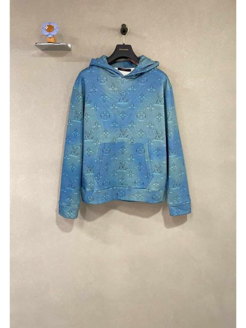 Louis Vuitton LOUIS VUITTON ILLUSION 2054 BLUE HOODIE