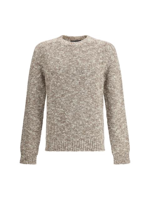 Dolce & Gabbana Dolce & Gabbana Men Shaved Wool Crew Neck Sweater