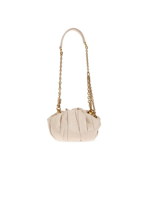 Chloé Chloe Plisse Beige Shoulder Bag New & Authentic