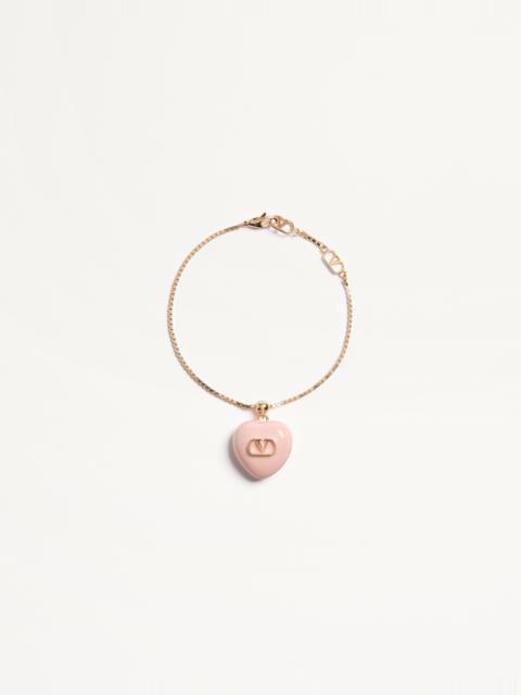 Valentino COEUR ROYAL METAL AND ENAMEL BRACELET