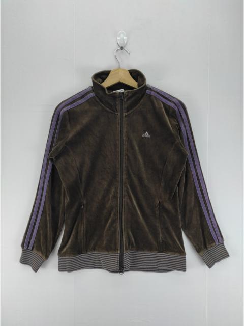 adidas Adidas Velvet Sweatshirts Sweater Zipper Up