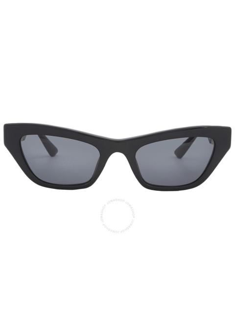 VERSACE Versace Dark Gray Cat Eye Ladies Sunglasses VE4419 GB1/87 52