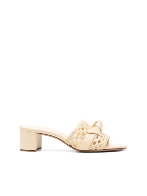 45mm Clarita Basketry Block mules
