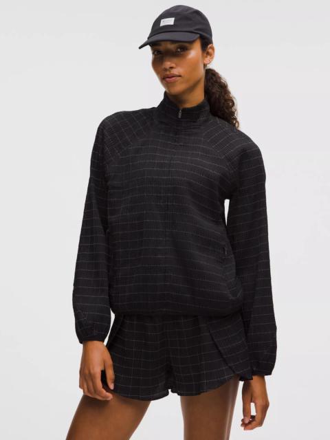 lululemon Adapted State Textured Jacket *Reflective Grid